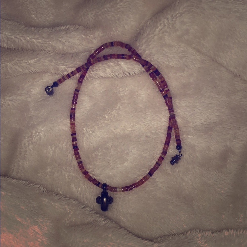 Handmade cross necklace